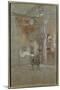 Venetian Courtyard: Corte Bollani, 1880-James Abbott McNeill Whistler-Mounted Giclee Print