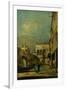 Venetian Courtyard-Francesco Guardi-Framed Giclee Print