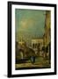 Venetian Courtyard-Francesco Guardi-Framed Giclee Print