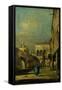 Venetian Courtyard-Francesco Guardi-Framed Stretched Canvas