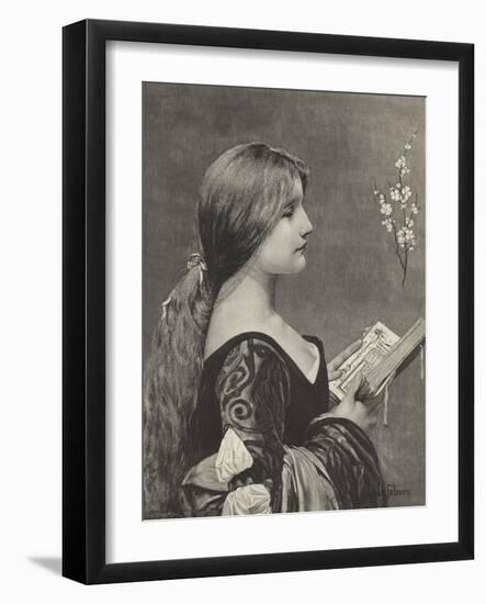 Venetian Evensong-Jules Joseph Lefebvre-Framed Giclee Print