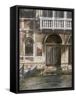 Venetian Facade II-Ethan Harper-Framed Stretched Canvas