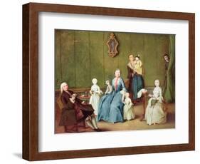 Venetian Family-Pietro Longhi-Framed Giclee Print