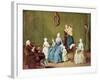 Venetian Family-Pietro Longhi-Framed Giclee Print