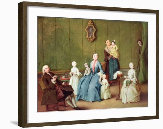 Venetian Family-Pietro Longhi-Framed Giclee Print