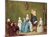 Venetian Family-Pietro Longhi-Mounted Giclee Print