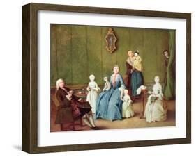 Venetian Family-Pietro Longhi-Framed Giclee Print