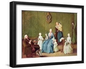 Venetian Family-Pietro Longhi-Framed Giclee Print