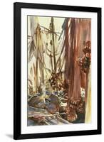 Venetian Fishing Boats-John Singer Sargent-Framed Giclee Print