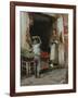 Venetian Fruit Shop-Theodore Robinson-Framed Giclee Print