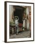 Venetian Fruit Shop-Theodore Robinson-Framed Giclee Print