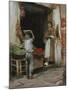 Venetian Fruit Shop-Theodore Robinson-Mounted Giclee Print