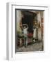 Venetian Fruit Shop-Theodore Robinson-Framed Giclee Print