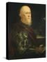 Venetian General, 1570-75-Jacopo Robusti Tintoretto-Stretched Canvas