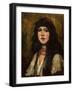 Venetian Girl, 1880 (Oil on Canvas)-Frank Duveneck-Framed Giclee Print