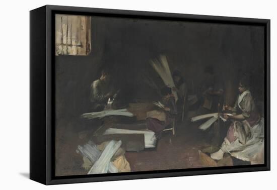 Venetian Glass Workers, 1880-82-John Singer Sargent-Framed Stretched Canvas