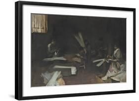 Venetian Glass Workers, 1880-82-John Singer Sargent-Framed Giclee Print