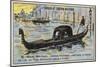 Venetian Gondola, 18th Century-null-Mounted Giclee Print