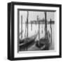 Venetian Gondolas III-Bill Philip-Framed Giclee Print