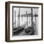 Venetian Gondolas III-Bill Philip-Framed Giclee Print