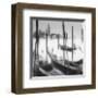 Venetian Gondolas IV-Bill Philip-Framed Giclee Print