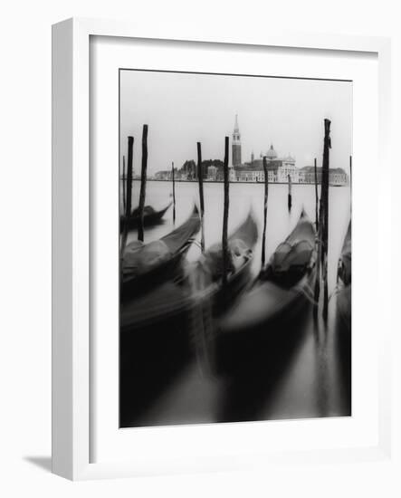 Venetian Gondolas - Sway-Bill Philip-Framed Giclee Print