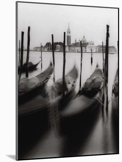 Venetian Gondolas - Sway-Bill Philip-Mounted Giclee Print