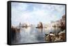 Venetian Grand Canal, 1889-Moran-Framed Stretched Canvas