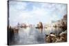 Venetian Grand Canal, 1889-Moran-Stretched Canvas