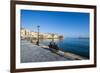 Venetian Harbour of Chania, Crete, Greek Islands, Greece, Europe-Michael Runkel-Framed Photographic Print