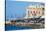 Venetian Harbour of Chania, Crete, Greek Islands, Greece, Europe-Michael Runkel-Stretched Canvas