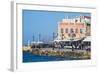 Venetian Harbour of Chania, Crete, Greek Islands, Greece, Europe-Michael Runkel-Framed Photographic Print