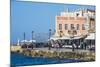 Venetian Harbour of Chania, Crete, Greek Islands, Greece, Europe-Michael Runkel-Mounted Photographic Print