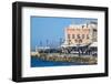 Venetian Harbour of Chania, Crete, Greek Islands, Greece, Europe-Michael Runkel-Framed Photographic Print