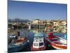 Venetian Harbour, Rethymno, Crete, Greece-Walter Bibikow-Mounted Photographic Print