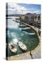 Venetian Harbour, Rethymno, Crete, Greek Islands, Greece, Europe-Michael Runkel-Stretched Canvas