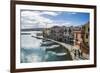 Venetian Harbour, Rethymno, Crete, Greek Islands, Greece, Europe-Michael Runkel-Framed Photographic Print