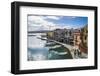 Venetian Harbour, Rethymno, Crete, Greek Islands, Greece, Europe-Michael Runkel-Framed Photographic Print