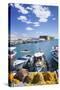 Venetian Harbour, Venetian Fortress, Iraklion (Heraklio) (Iraklio)-Markus Lange-Stretched Canvas