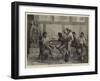 Venetian Idlers, a Sketch Near St Mark's-Walter Jenks Morgan-Framed Giclee Print