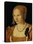 Venetian Lady, 1505-Albrecht Dürer-Stretched Canvas