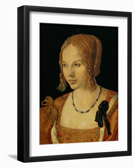 Venetian Lady, 1505-Albrecht Dürer-Framed Giclee Print
