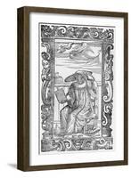 Venetian Lady, 1590-Cesare Vecellio-Framed Giclee Print