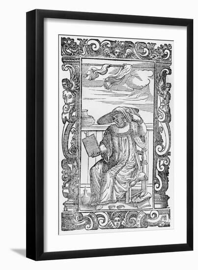 Venetian Lady, 1590-Cesare Vecellio-Framed Giclee Print