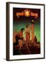 Venetian Lamplighters-Maxfield Parrish-Framed Art Print