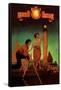 Venetian Lamplighters-Maxfield Parrish-Framed Stretched Canvas