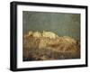 Venetian Landscape or Fishing District in Venice, 1908-Odilon Redon-Framed Giclee Print