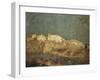 Venetian Landscape or Fishing District in Venice, 1908-Odilon Redon-Framed Giclee Print