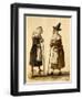 Venetian Masks in Use in 16th Century by Giovanni Grevembroch, Italy-null-Framed Giclee Print
