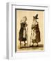 Venetian Masks in Use in 16th Century by Giovanni Grevembroch, Italy-null-Framed Giclee Print